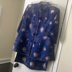 Asian 2pc suit
